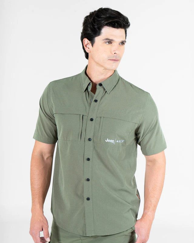 Camisa Fishing JEEP® x MAJA® Outdoor Cherokee Manga Corta - Image 5