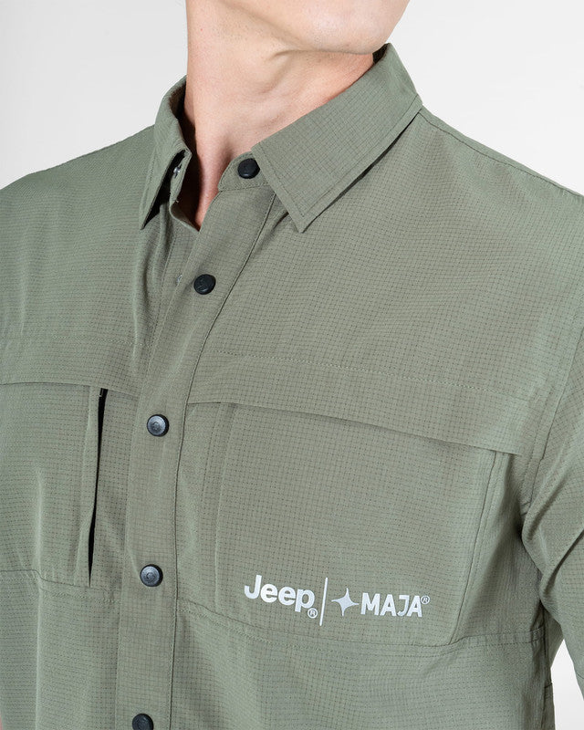 Camisa Fishing JEEP® x MAJA® Outdoor Cherokee Manga Corta - Image 7