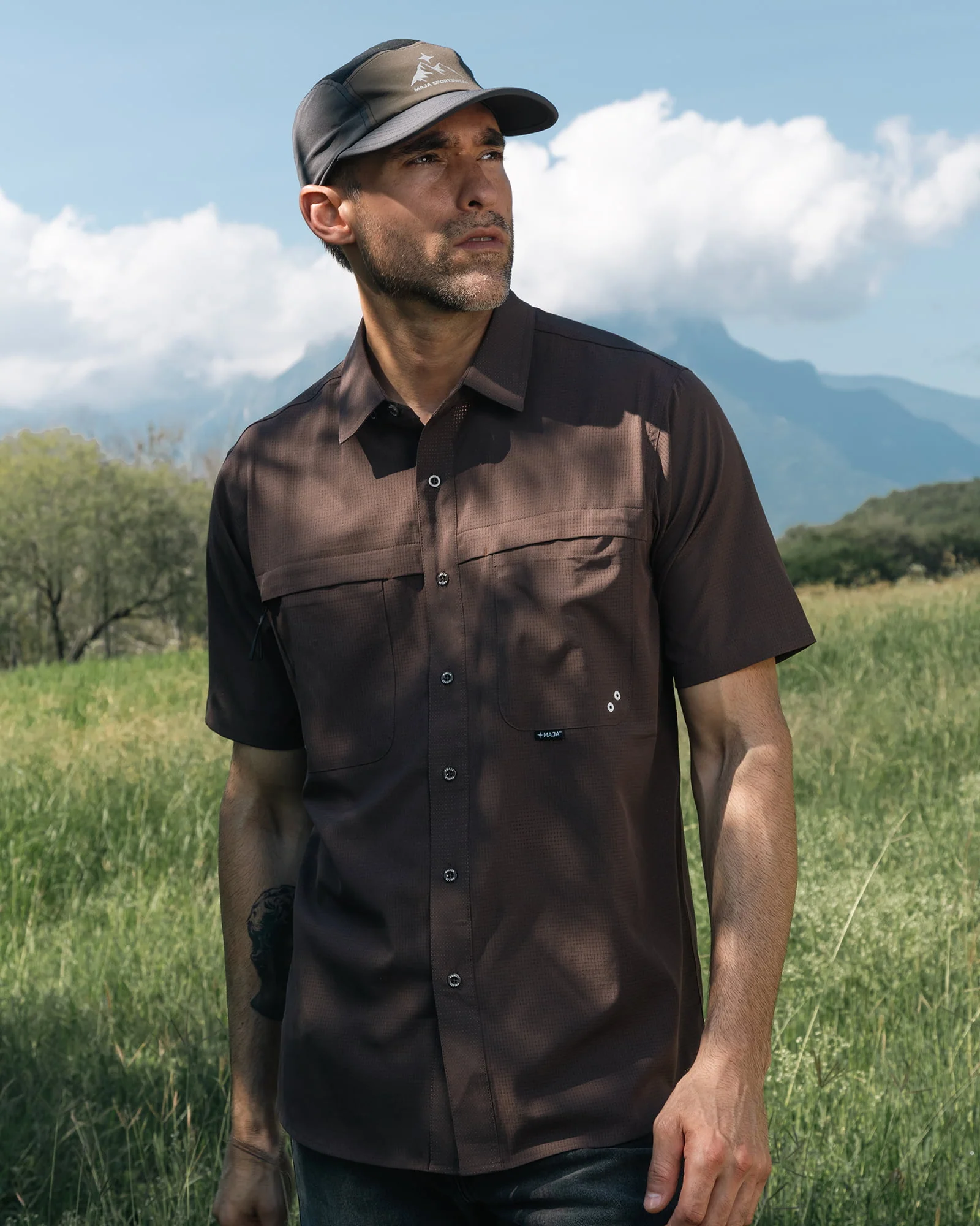 Gorra Panel MAJA® Emblema Horizonte - Image 4