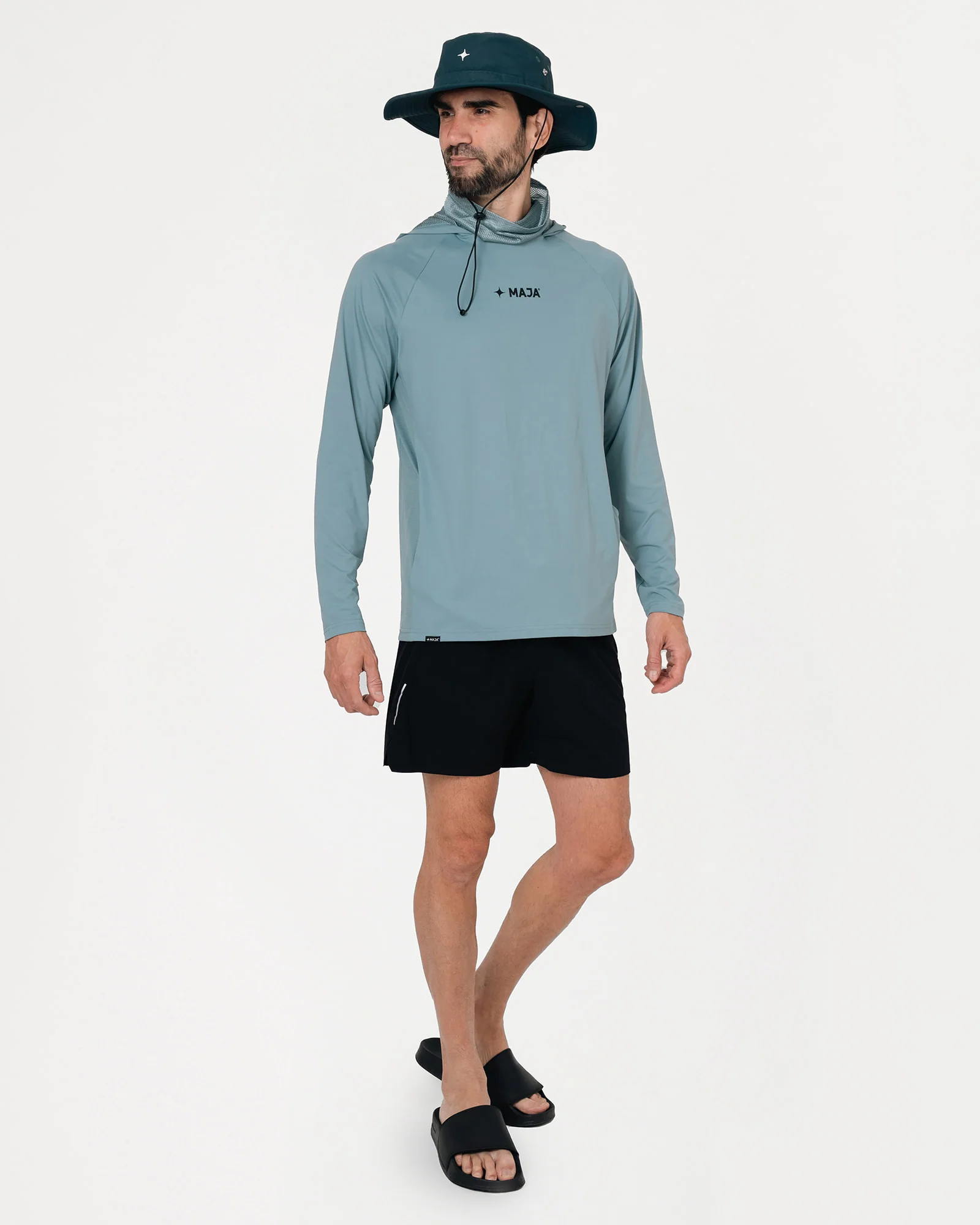 Playera Performance con Gorro y Máscara MAJA Bamboo - Image 4
