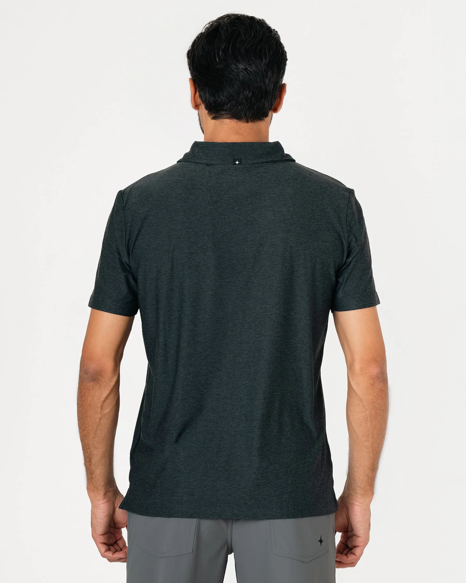 Playera Tipo Polo MAJA® Jaspe - Image 2
