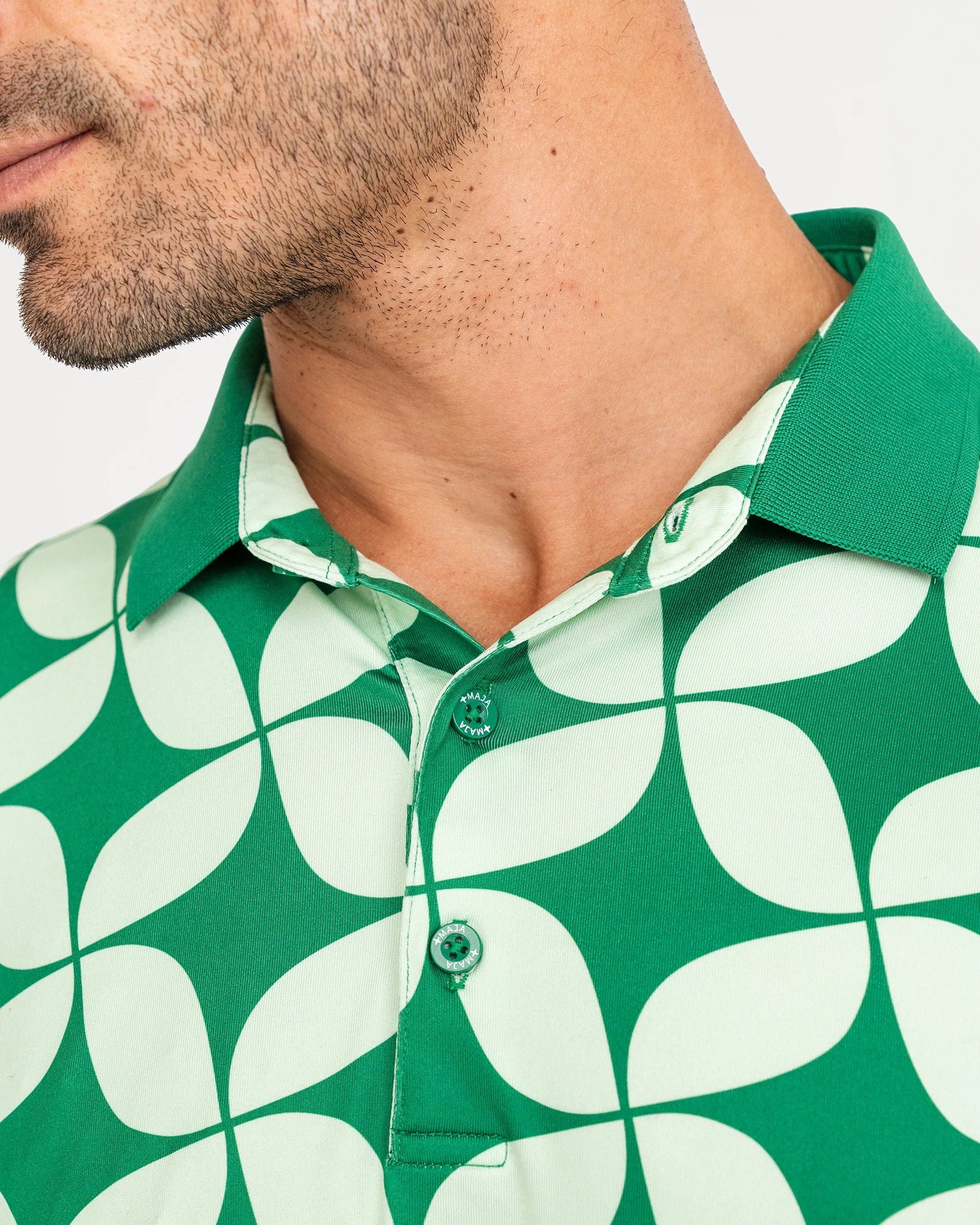 Playera Tipo Polo MAJA® Green - Image 3